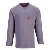 Bizflame FR Crew Neck Shirt in Gray